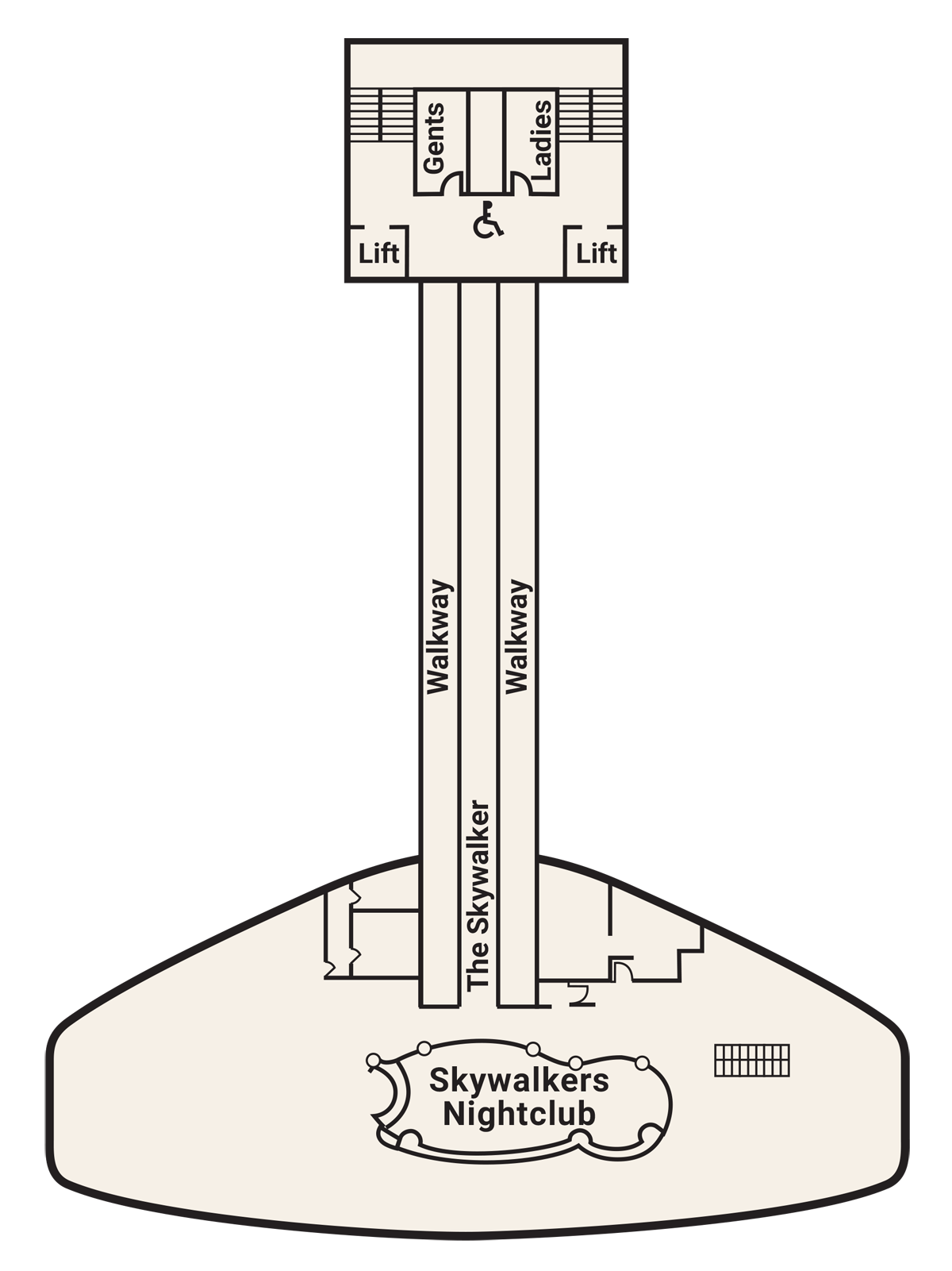 Caribbean Princess Deck 19 plan